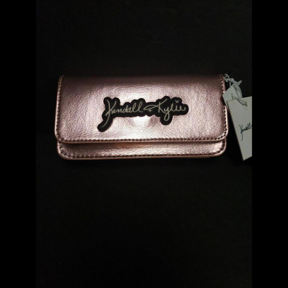Kendall & Kylie Cross Body Small Bag Pouch Makeup Phone Shiny Pink Cute Gift